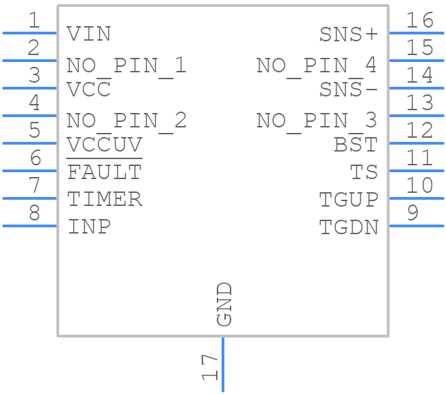 LTC7000IMSE-1#PBF - Analog Devices - PCB symbol
