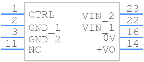 MPRB2405ZP-10W - Multicomp Pro - PCB symbol