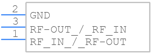 RCAT-03+ - Mini-Circuits - PCB symbol