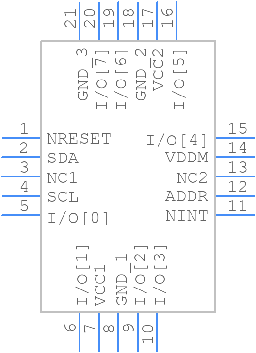 SX1505I087TRT - SEMTECH - PCB symbol