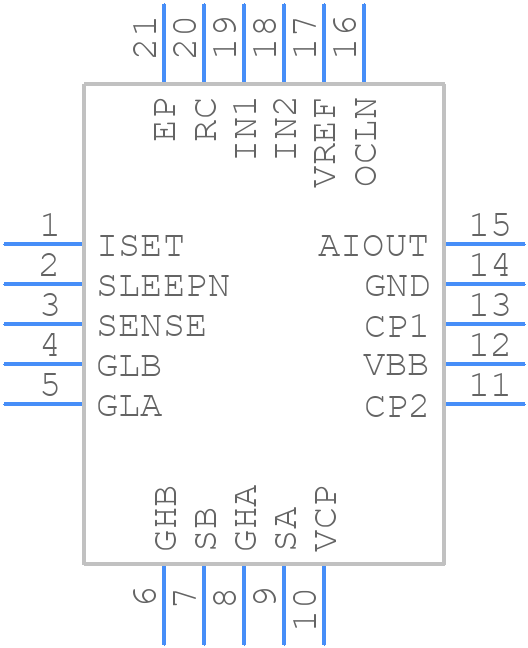 A89505KESSR-J - Allegro Microsystems - PCB symbol
