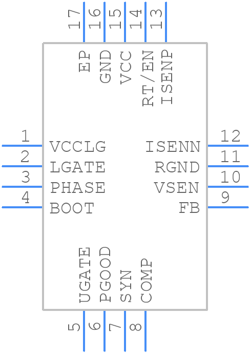 RT8123AGQW - RICHTEK - PCB symbol