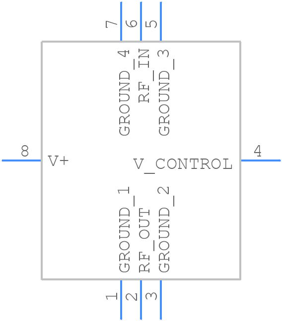 MVA-1000+ - Mini-Circuits - PCB symbol