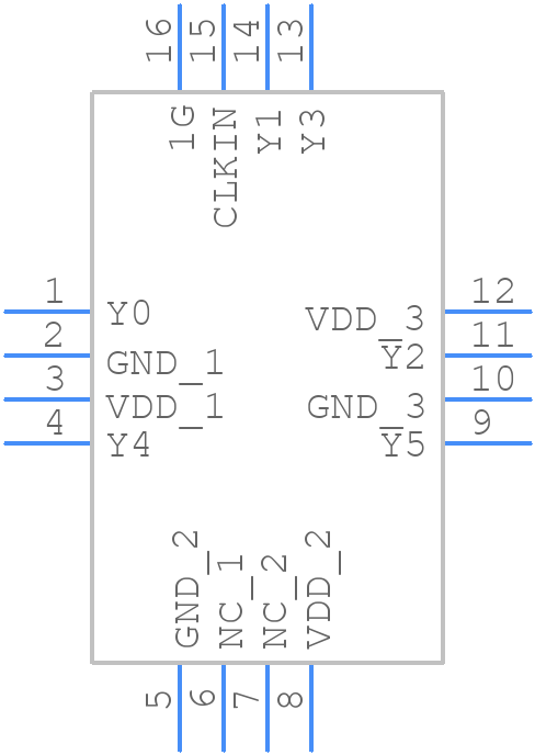 5PB1106CMGI - Renesas Electronics - PCB symbol