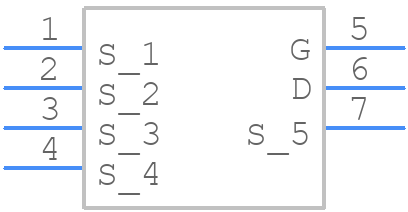IST007N04NM6 - Infineon - PCB symbol