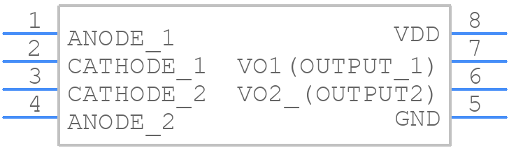 TLP2270(D4-LF4,E - Toshiba - PCB symbol