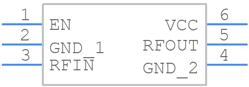 MICRF300YC6 - Microchip - PCB symbol