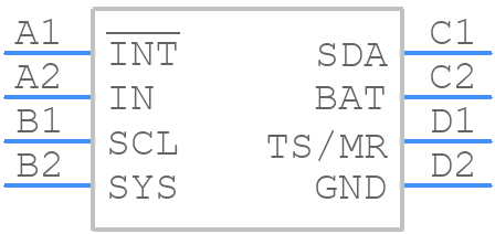 BQ25180YBGR - Texas Instruments - PCB symbol