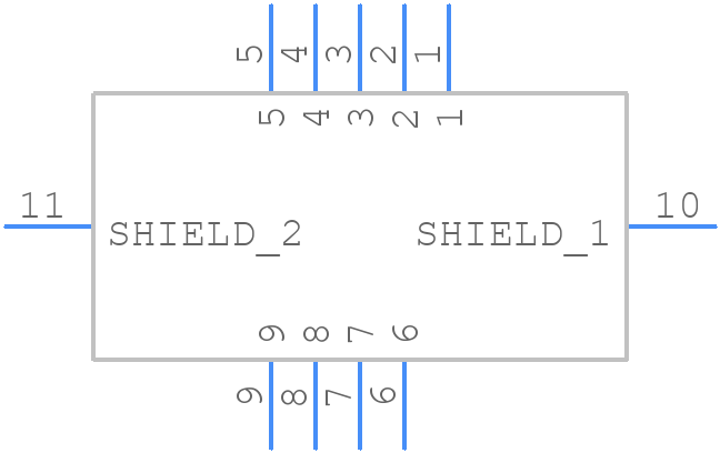 173-E09-213R141 - NorComp - PCB symbol