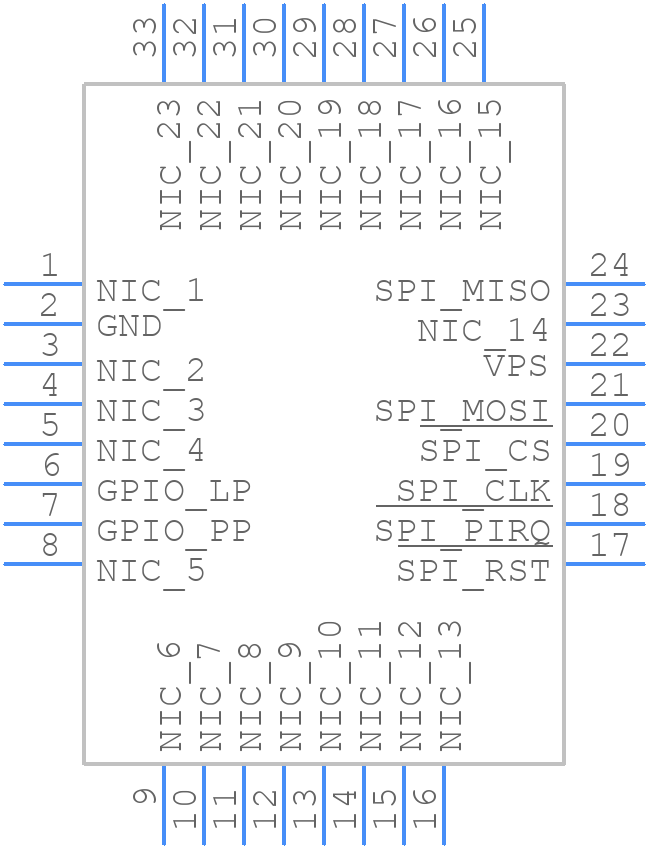 ST33HTPH2X32AHD8 - STMicroelectronics - PCB symbol