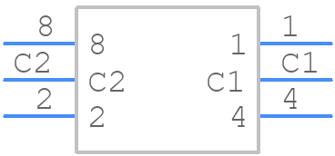 SH-7050C - Nidec Copal - PCB symbol