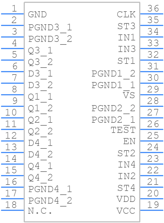 L9352B - STMicroelectronics - PCB symbol