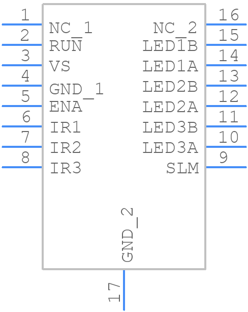 E52280A97D - ELMOS Semiconductor - PCB symbol