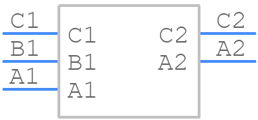 T12Y0103MAB25 - Vishay - PCB symbol