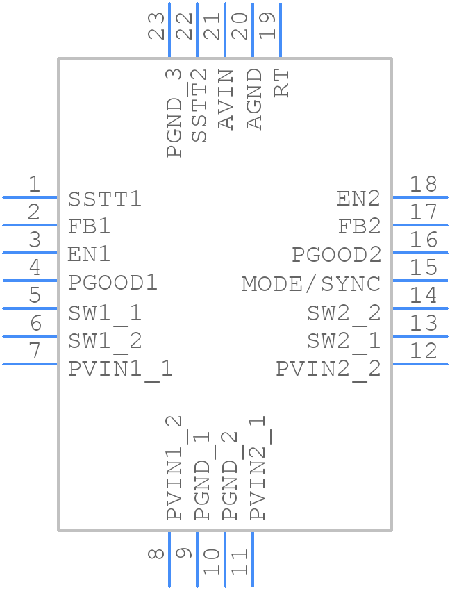 LTC3312SAAV#PBF - Analog Devices - PCB symbol