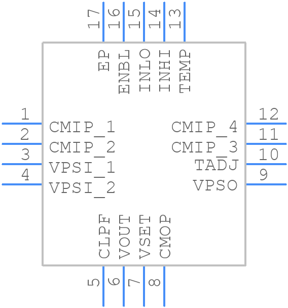 AD8318 - Analog Devices - PCB symbol