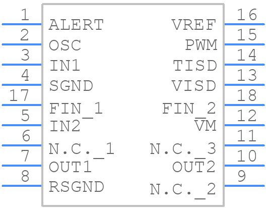 TB6569FG - Toshiba - PCB symbol