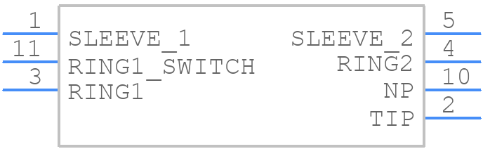 SJ2-25934C1-SMT-TR - CUI Devices - PCB symbol