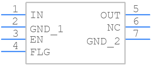 AP2401SN-7 - Diodes Incorporated - PCB symbol