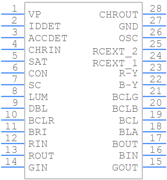 TDA3566N - NXP - PCB symbol