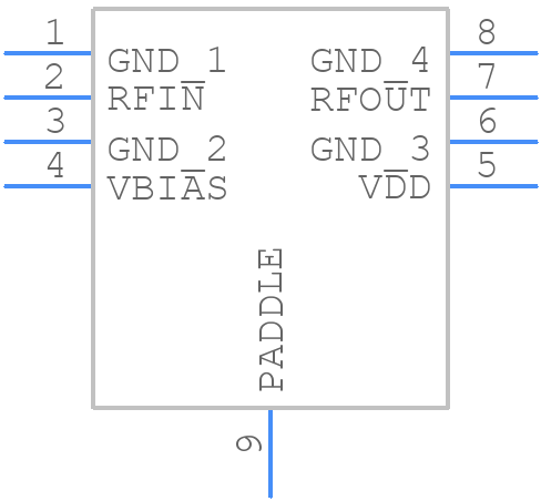 MAAL-011129-TR1000 - MACOM - PCB symbol