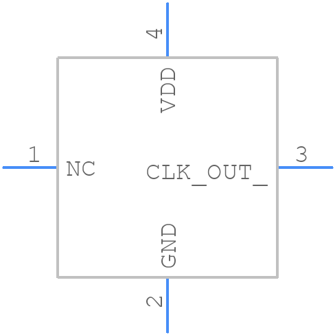 SiT1533_2.0x1.2 - SiTime - PCB symbol