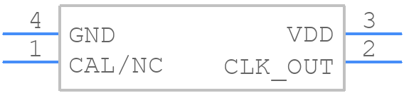 SiT1568_1.5x0.8 - SiTime - PCB symbol