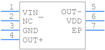 SiT3342_7.0 x 5.0 - SiTime - PCB symbol