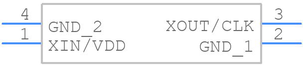 SiT1409_2.5 x 2.0 - SiTime - PCB symbol