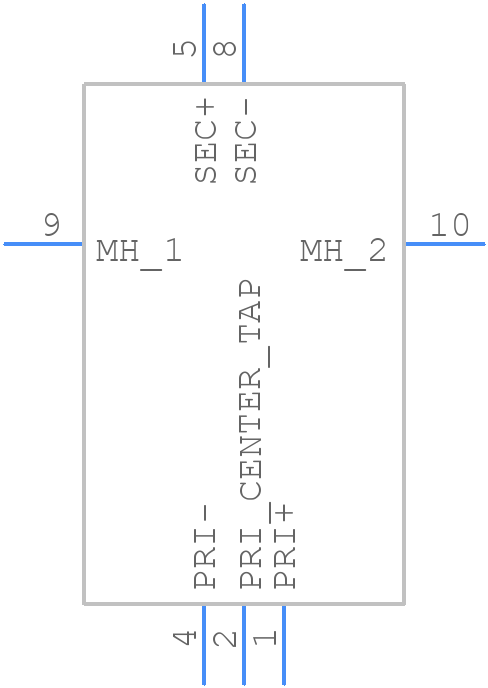149Q - Hammond Manufacturing - PCB symbol