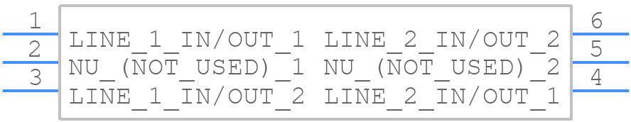 TBU-DF085-300-WH - Bourns - PCB symbol