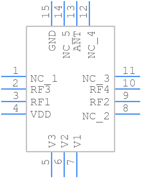 MXD8641 - Maxscend - PCB symbol