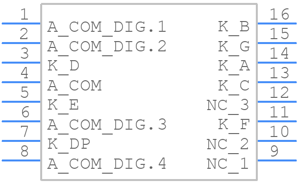 OSL40391-IRA - OptoSupply - PCB symbol