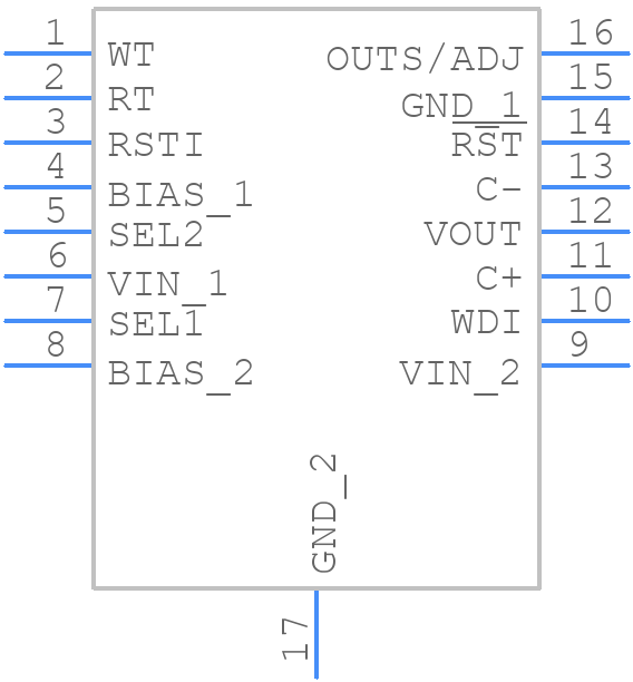 LTC3246HMSE#PBF - Analog Devices - PCB symbol