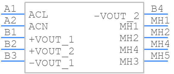 CFM70S240-P - Cincon - PCB symbol