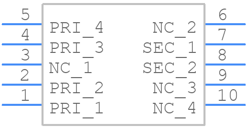 51576R-LF1 - Murata Electronics - PCB symbol