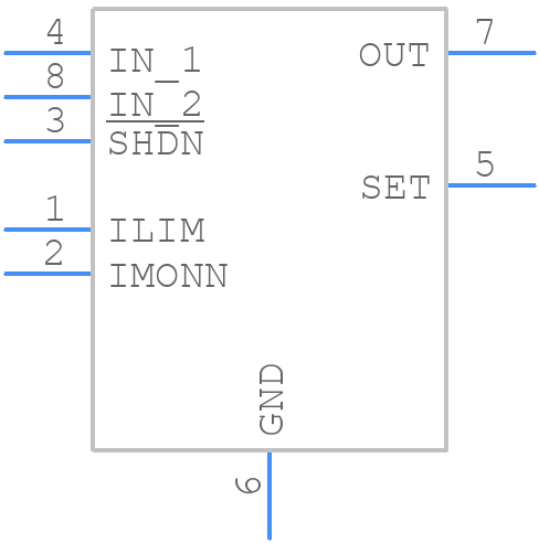 LT3091HR#PBF - Analog Devices - PCB symbol