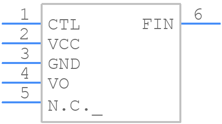BDJ2FD0WHFP-TR - ROHM Semiconductor - PCB symbol