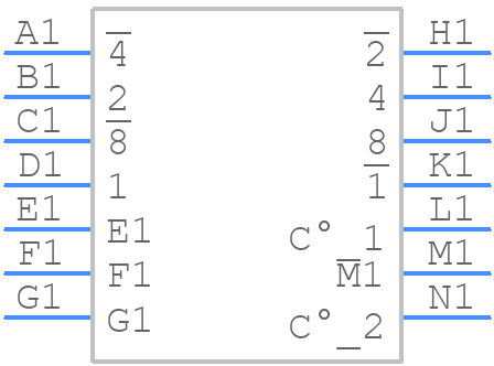 RTAP4EW10M25NS - LITTELFUSE - PCB symbol