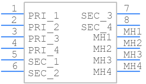 UI 39/21 215 - BLOCK - PCB symbol