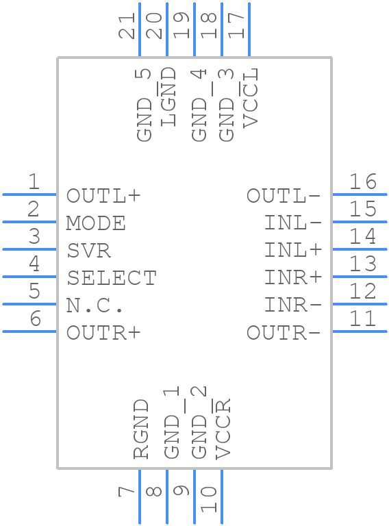 SA58637BS - NXP - PCB symbol