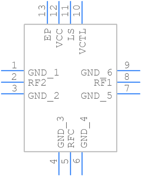 F2976NEGK8 - Renesas Electronics - PCB symbol