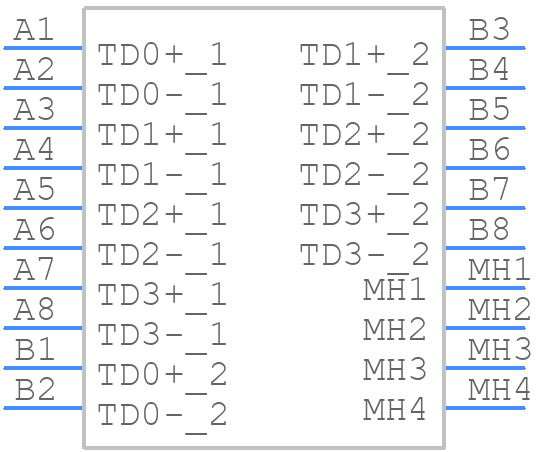 RJP5-10-0010 - Bel - PCB symbol