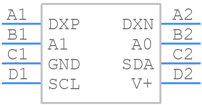 TMP421YZDT - Texas Instruments - PCB symbol