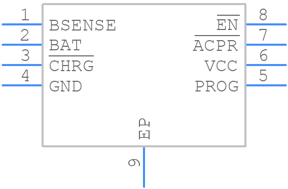 LTC4058EDD-4.2#PBF - Analog Devices - PCB symbol