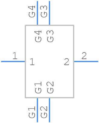 MPTCLGP2-Q-T/R - Diptronics - PCB symbol