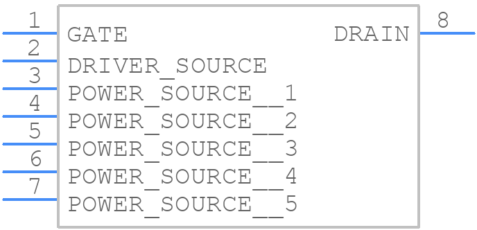 SCT070H120G3AG - STMicroelectronics - PCB symbol