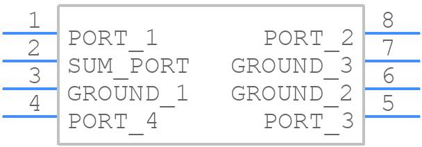 BP4C+ - Mini-Circuits - PCB symbol