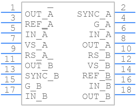 SLA7033M - Allegro Microsystems - PCB symbol