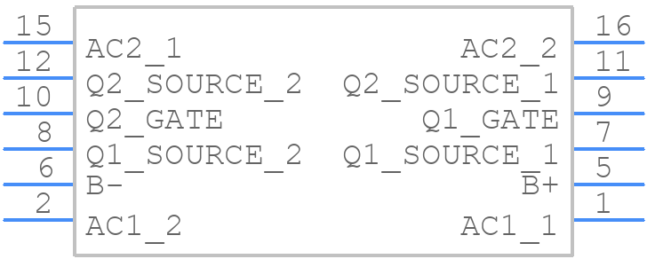 FAM65CR51DZ1 - onsemi - PCB symbol